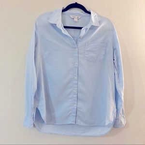 Blue Oxford button down
